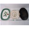 Image 1 : (3) Assorted Platters