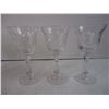 Image 3 : (2) sets of (3) Crystal Stemware