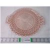 Image 1 : Pink Depression Glass Waterford Oval Platter