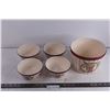 Image 1 : Popcorn Serving Set 5 Piece