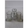 Image 2 : (3) Boot Glasses + Vase + Figurine + (2) Set of Salt and Pepper Shakers