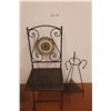 Image 1 : *Folding Metal Chair + Stand