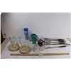 Image 1 : BBQ Utensils + Misc. Cups and Plates