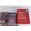 Image 3 : (2) Atlas Books + (5) Dictionaries