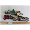 Image 1 : (5) Toy Motor Bikes