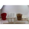 Image 1 : Laundry Basket + Misc. Containers