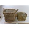 Image 1 : *Woven and Metal Basket