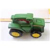Image 4 : John Deere Tractor Toy with Flashlight (Works) and Noise + Toy Trailer Truck + Misc. Toys