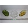 Image 1 : (3) Glass Dishes