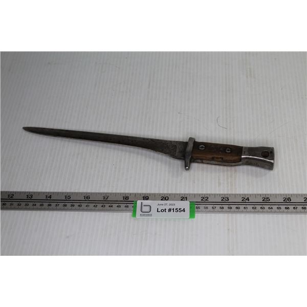 Ross Rifle Company Bayonet - Quebec Patented 1907