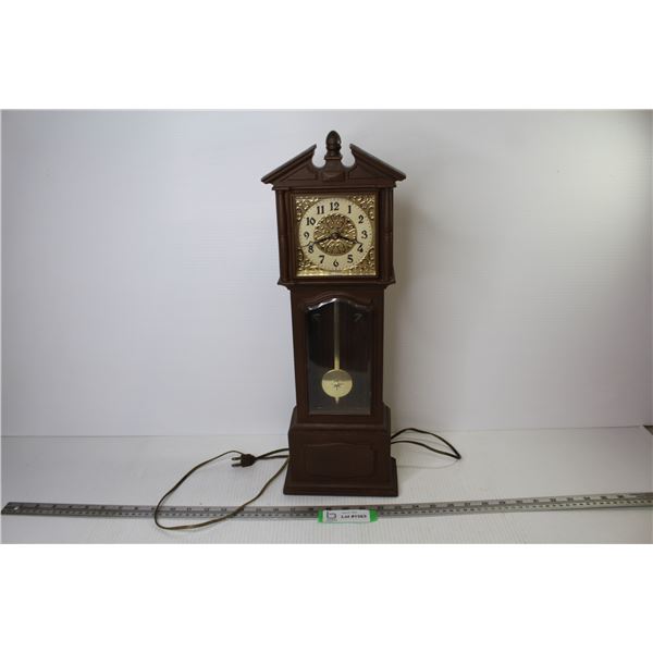 Plastic Electric Grandfather Clock (not working)