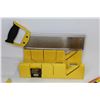 Image 2 : Plastic Mitre Box w/Saw - 240 ft Construction Line - Caulking Gun