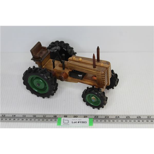 Wooden Tractor