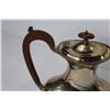 Image 2 : Plated Vintage Tea Pot w/Wooden Handles