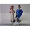 Image 1 : Porcelain Blue Boy and Pinky Figurines