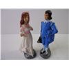 Image 2 : Porcelain Blue Boy and Pinky Figurines