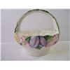 Image 2 : Ceramic Flowered Basket-Made in Italy