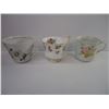 Image 6 : Sovereign Pottery Dessert Dishes and Bowl, (8) Tea Cups(no saucers), ornament and salt/pepper