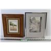 Image 1 : (2) Framed Water Color Pictures