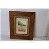 Image 4 : (2) Framed Water Color Pictures