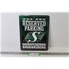 Image 1 : Saskatchewan Rough Riders Tin Parking Sign