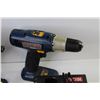 Image 2 : Ryobi Drills - Charger - Batteries w/Case (untested)
