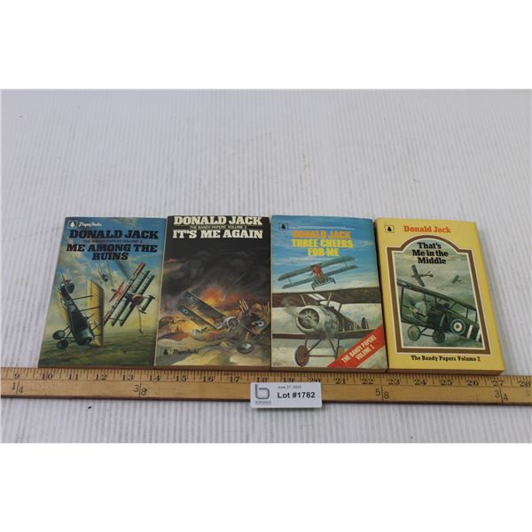 (4) Donald Jack Books