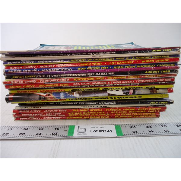 (22) Super Chevy Magazines-1999 to 2013