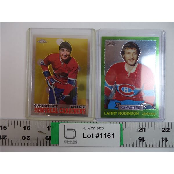 Larry Robinson and Guy Lapointe Cards