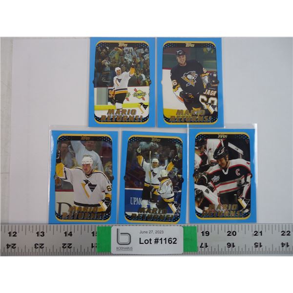 (5) Mario Lemieux Cards