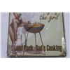 Image 3 : 12" x 8" Dad's BBQ Metal Sign