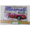 Image 1 : 12" x 8" Maserati 150s Metal Sign