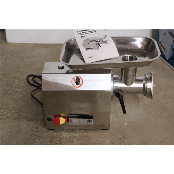 *Samona 1HP Meat Grinder