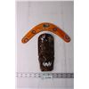 Image 1 : Wood Carving and Boomerang