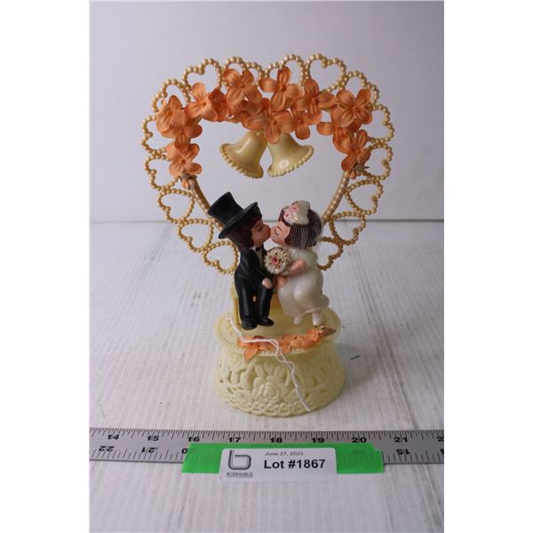 Vintage Wedding Cake Topper