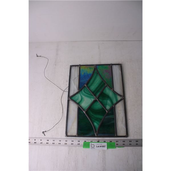 Stained Glass Window Art (Cracks in Glass)