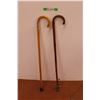 Image 1 : (2) Wooden Canes