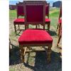 Image 4 : (6) Oak Dining Room Chairs (Off-Site)