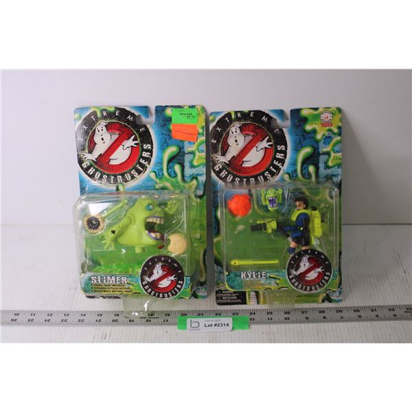 (2) Ghostbusters Figurines (NIB)