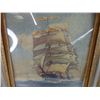 Image 2 : 21x25 Picture of Ship-Its a puzzle in the frame