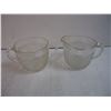 Image 4 : Fire King Mug & Sugar Bowl,(2) Aluminum Baking Pan, Glass Cream and Sugar