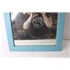 Image 3 : Wooden Blue Mirror - 17" x 28"