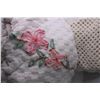 Image 4 : Floral Chenille Bedspread and Pillow
