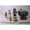 Image 1 : Assorted Figurines and Snow globe