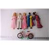 Image 1 : Barbie Dolls and Bike