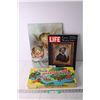 Image 1 : Vintage Disney Board Game, Life Magazine and Art