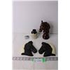 Image 1 : Horse Chalkware, Horse Figurine and Misc.
