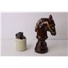 Image 5 : Horse Chalkware, Horse Figurine and Misc.