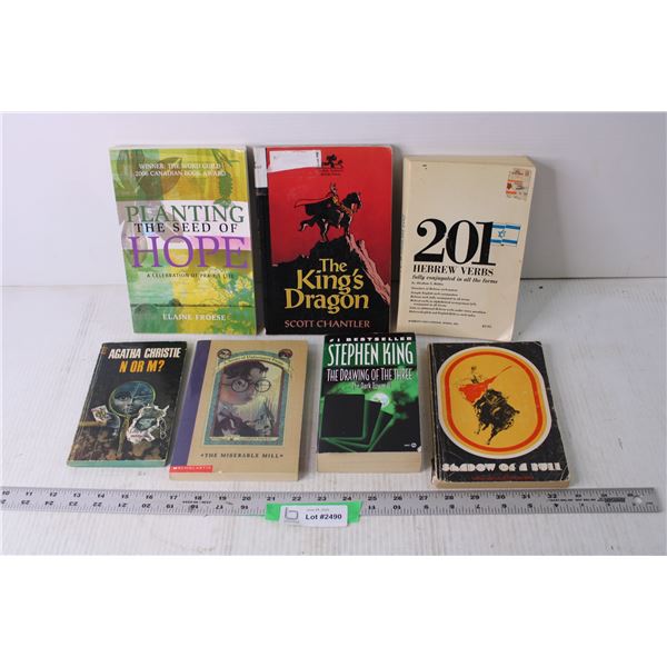 Assorted Books - Horror, Mystery