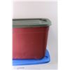 Image 3 : *(2) Storage Tubs with Lids